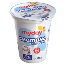 МАЙ ДЕЙ Заквасена сметана  20% 370г