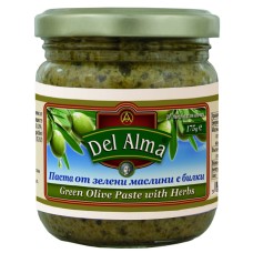 DEL ALMA ПАСТА ЗЕЛЕНИ МАСЛИНИ 160 ГР.