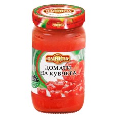 ОЛИНЕЗА ДОМАТИ НА КУБЧЕТА 500Г/БУРКАН