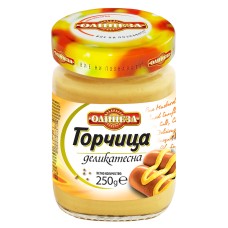 ОЛИНЕЗА ГОРЧИЦА ДЕЛИКАТЕС 250Г/БУРК