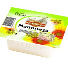 ОЛИНЕЗА МАЙОНЕЗА С ЧЕСЪН 125Г/КОФИЧКА