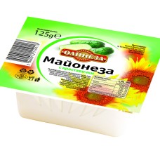 ОЛИНЕЗА МАЙОНЕЗА С КРАСТАВИЧКИ 125Г/КОФИЧКА