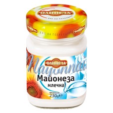 ОЛИНЕЗА МАЙОНЕЗА МЛЕЧНА 230Г/БУРКАН