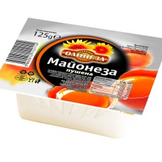 ОЛИНЕЗА МАЙОНЕЗА ПУШЕНА 125Г/КОФИЧКА