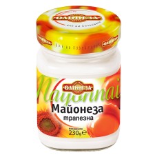ОЛИНЕЗА МАЙОНЕЗА ТРАПЕЗНА 230Г/БУРКАН