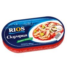 RIOS ФИЛЕ СКУМРИЯ РИБНА САЛАТА 180Г