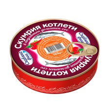 СЛАВЯНА ФИШ СКУМРИЯ ПОДЛ.Д.СОС 160Г
