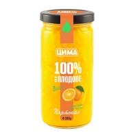 ЦИМА СЛАДКО 100% ПЛОДОВЕ 280ГР. - ПОРТОКАЛ